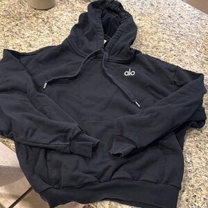 ALO Yoga Black Accolade Hoddie